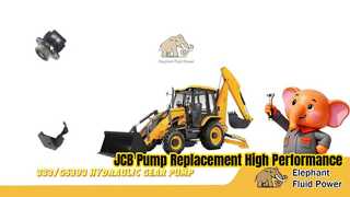 ウォッチ: 333/G5393 油圧ポンプ パーカー交換用 JCB 油圧ポンプ 14 CC/REV 7029110042 ショーケース